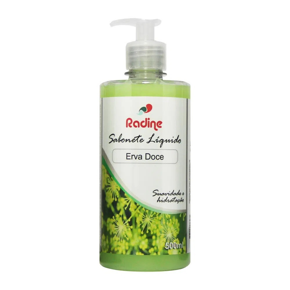 Sabonete Liquido Radine 500ml - Erva Doce | Shopee Brasil
