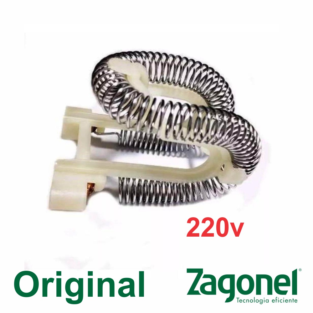 Resistência De Chuveiro Zagonel Move E Sublime 220v 7.500w, Original, Reparo e troca.