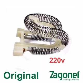 Resistência De Chuveiro Zagonel Move E Sublime 220v 7.500w, Original, Reparo e troca.