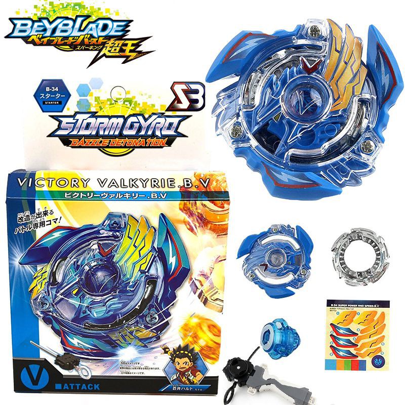 Beyblade Burst Metals C/lançador Victory Valtriek V2 Valt em Promoção na  Americanas