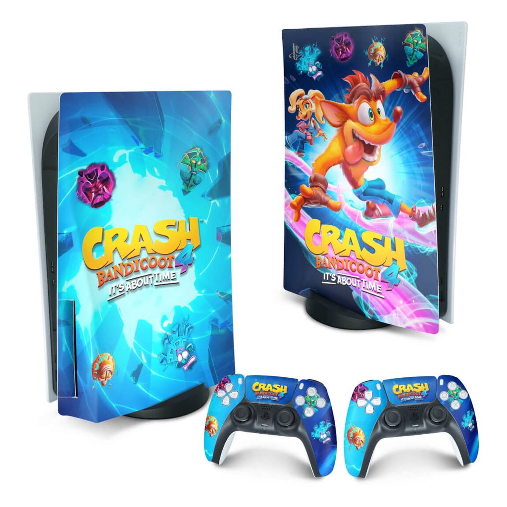 Skin PS5 Playstation 5 Adesivo Crash Bandicoot 4 Shopee Brasil