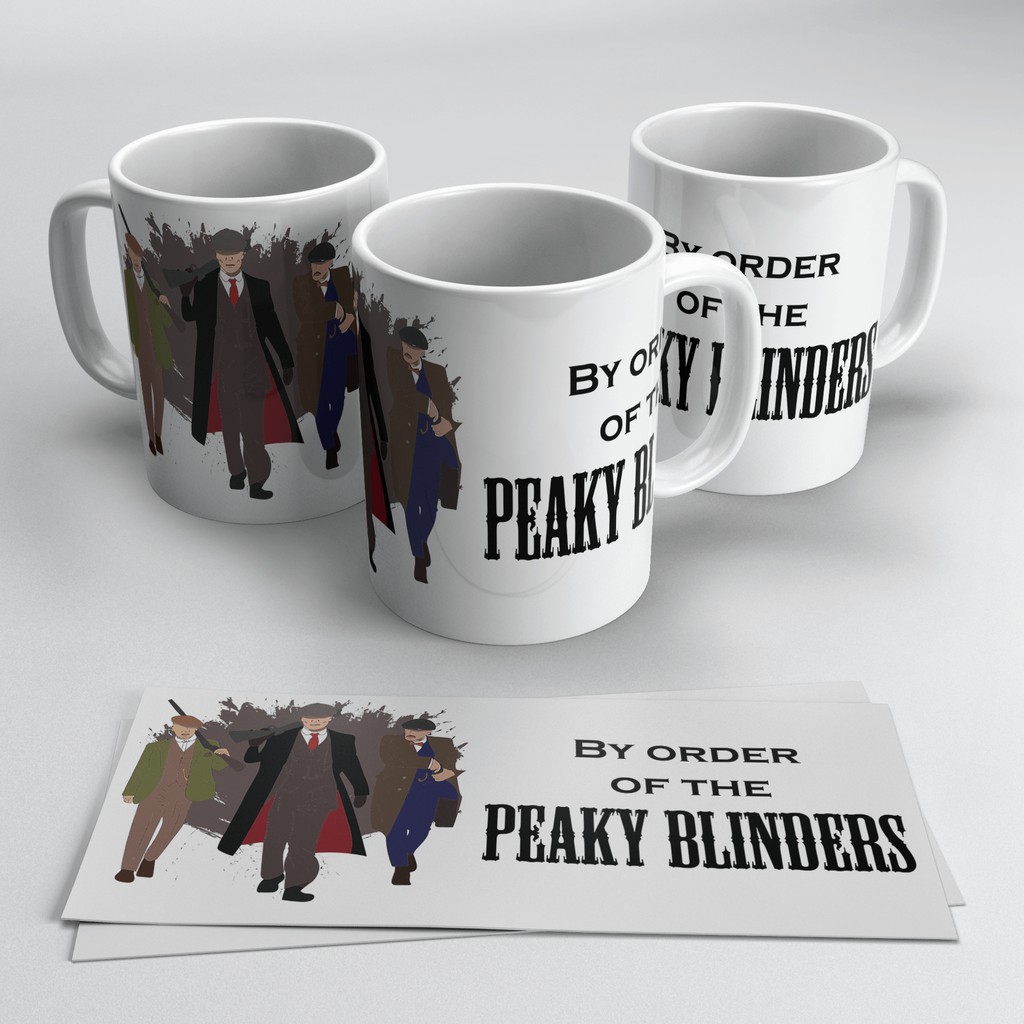 Caneca Peaky Blinders Netflix Thomas Shelby Arthur John