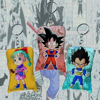 Dragon Ball Anime Chaveiro infantil, desenho animado de Son Goku