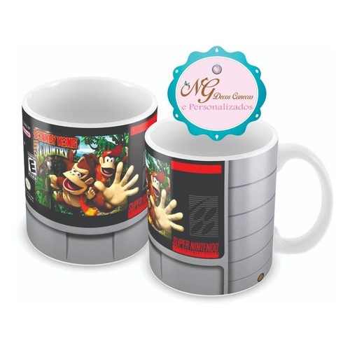 Caneca donkey kong games jogos antigos mod 1