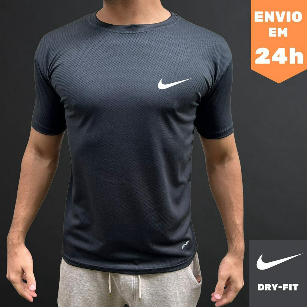 CAMISETA DRY FIT - Camisetas Padrão e Plus Size Academia Treino Musculação Slimfit Esportes Exercícios Corrida Tecido Furadinho Leve - EM ESTOQUE ENVIO RÁPIDO