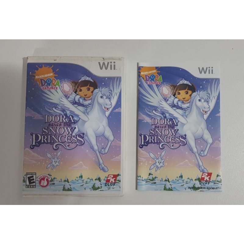 Jogo Dora Save the Snow Princess original americano Wii Shopee