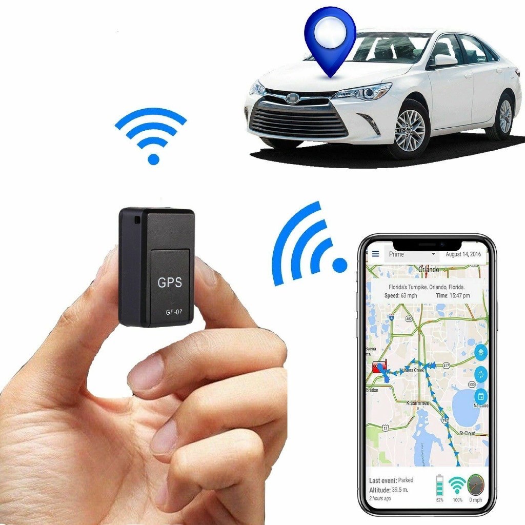 Rastreador GPS GF07 Mini Dispositivo De Prevenção De Perdas Com Operação Remota E Gravação