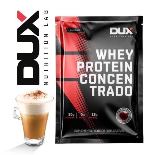 Dux Sache Cappuccino – Whey Protein Dux Sache – Todos Sabores (Valor Unitario)