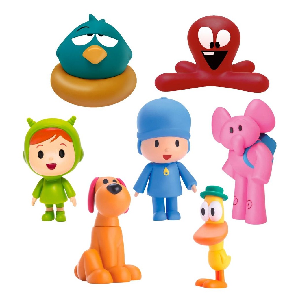 Boneco De Vinil Pocoyo Coleção Brinquedo Bebe Turma Do Pocoyo Nina ...