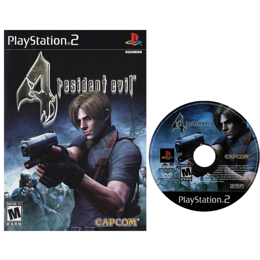 Resident Evil (ps2) Coleção - Kit 5 Jogos - Promoção