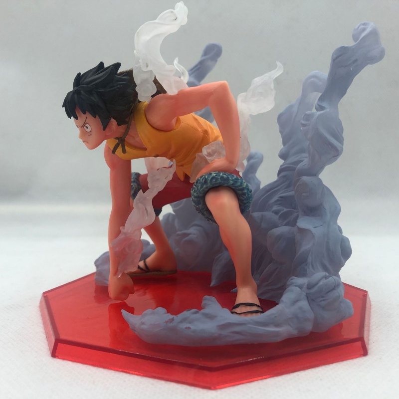 Action Figure - Kit 2 Akuma no mi (Gomu - Magu) - One Piece - Anime Figure  - Mangá - Colecionavel de anime - Otaku - Luffy - Figuras de ação 