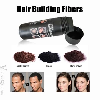 Unisex Hair Building Fiber Keratin Queratina Fibra Espessa Capa Densa Refil De Queda De Cabelo Fuller Natural Espessante Pó