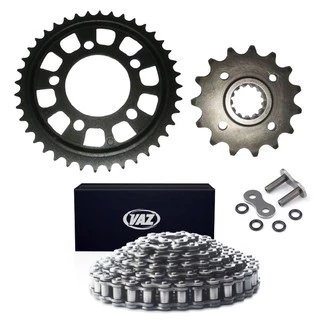 Kit Relação Cb 500 Com Retentor Vaz Black Edition 40/15