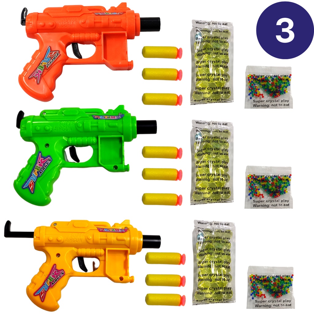 Arma Brinquedo Pistola De Pressão Dardos Bolas Gel Orbeez To