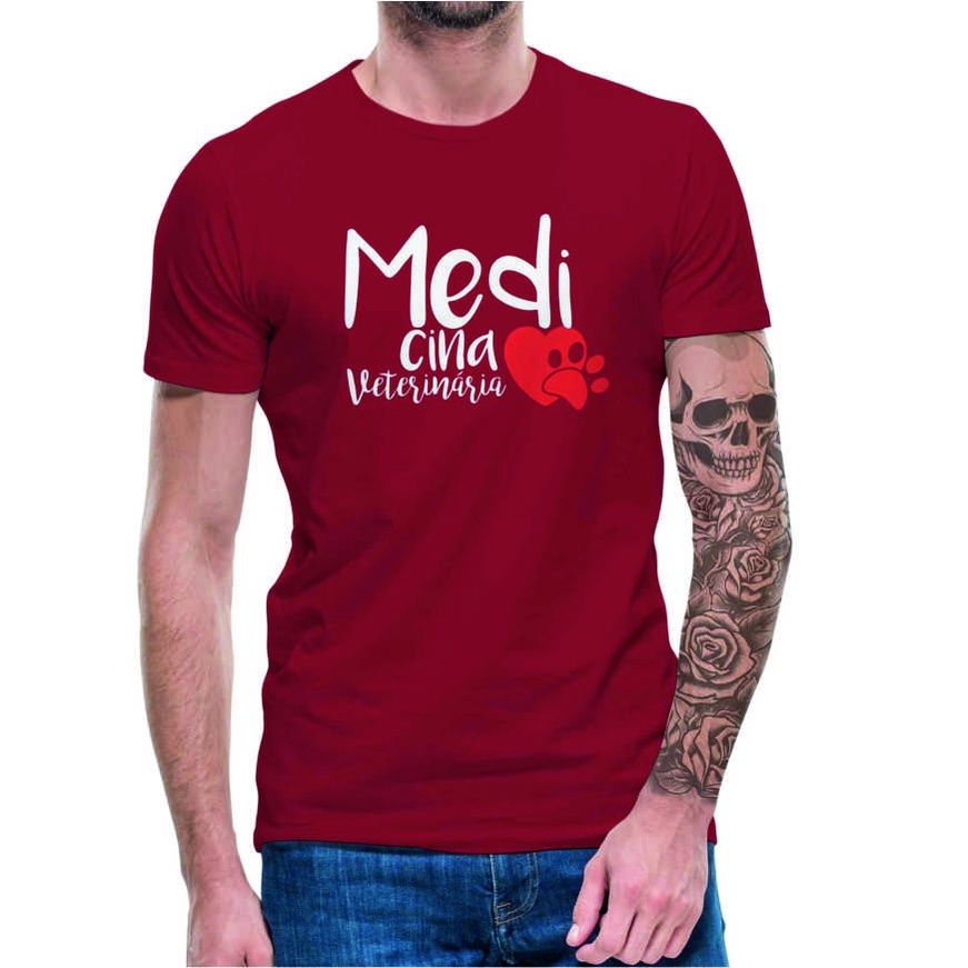 Camisa Camiseta Florks Meme Profissões Veterinário