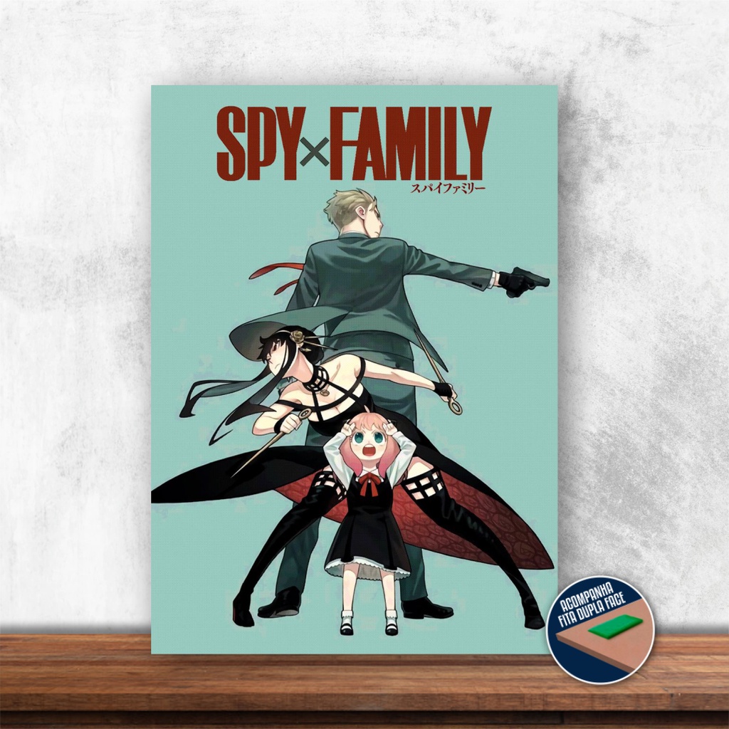 Quadro Decorativo Spy x Family Anime