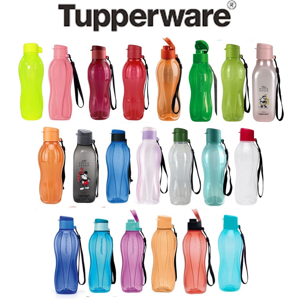 Eco Tupper Garrafa Original Tupperware® Diversas Escorrega o Preço