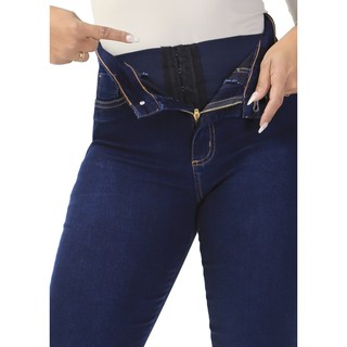 Calça Modeladora Sawary Jeans Com Elastano Super Lipo