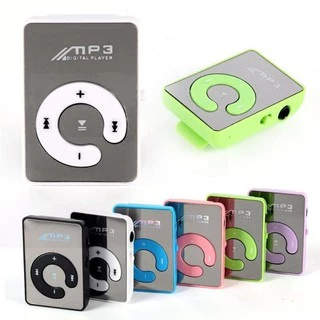 MP3 Player Portátil USB com Grampo / Suporte para Cartão de Memória SD TF Hifi