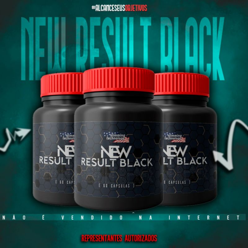 New Result Black - Produtos - Fat Red Burner e Slim Result