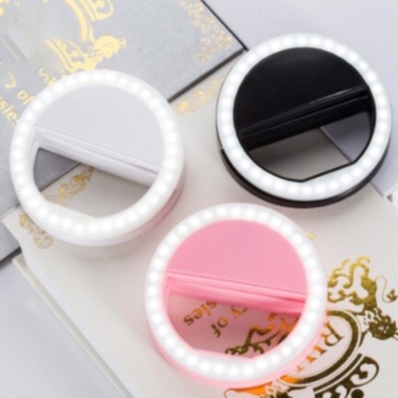 Mini Ring Light Flash Para Celular Luz Led | Shopee Brasil