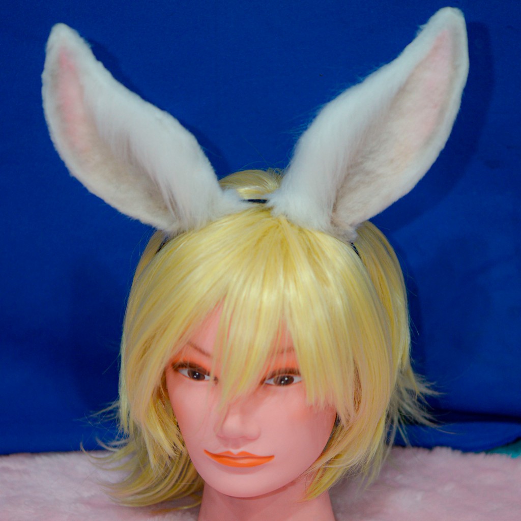 Orelhas Cosplay coelho realista kawaii bunny/coelho/ anime