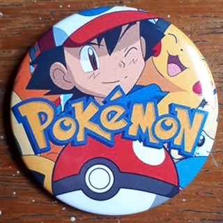 Bottons - Buttons - Botons - Pokemon - Iniciais de Região de Unova - Tam:  4,5cm