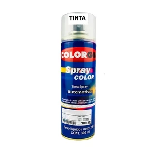 tinta spray automotivo branco mahler gm brilhante 300ml.