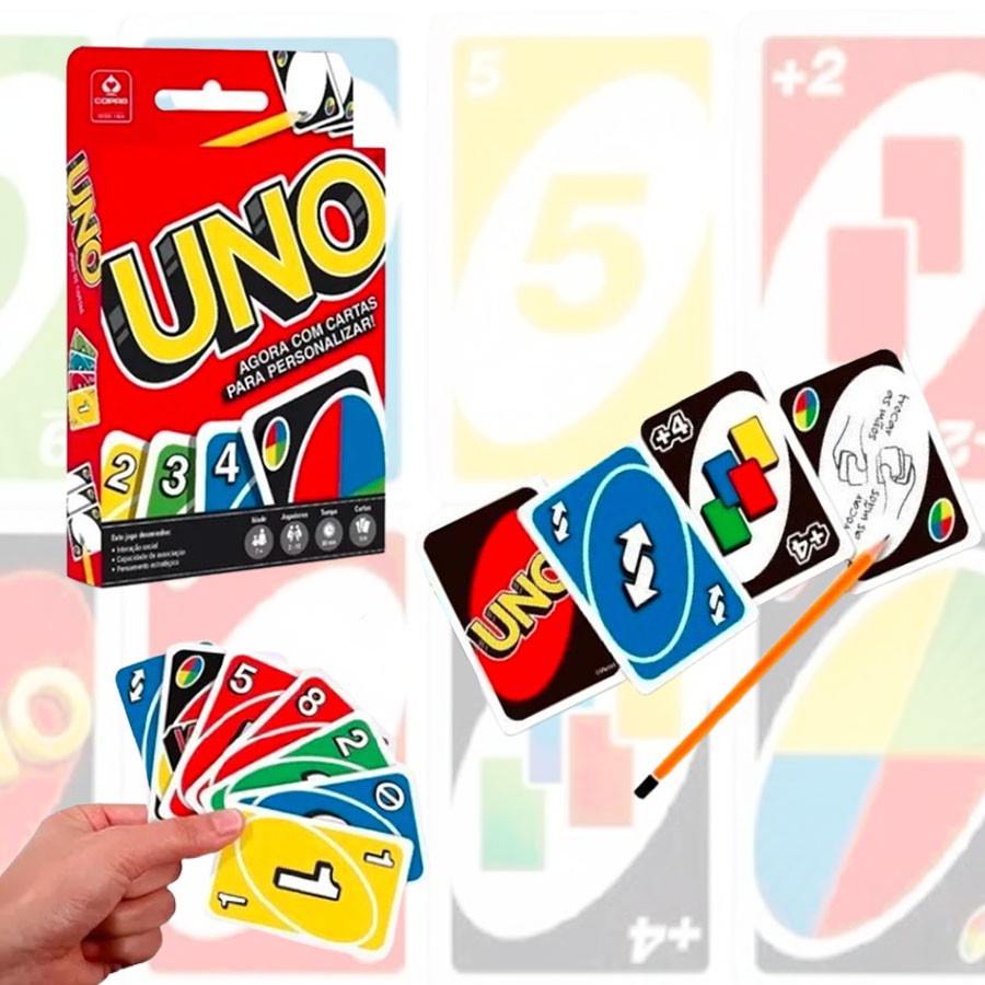 Jogo Uno Cartas Copag 100% Original