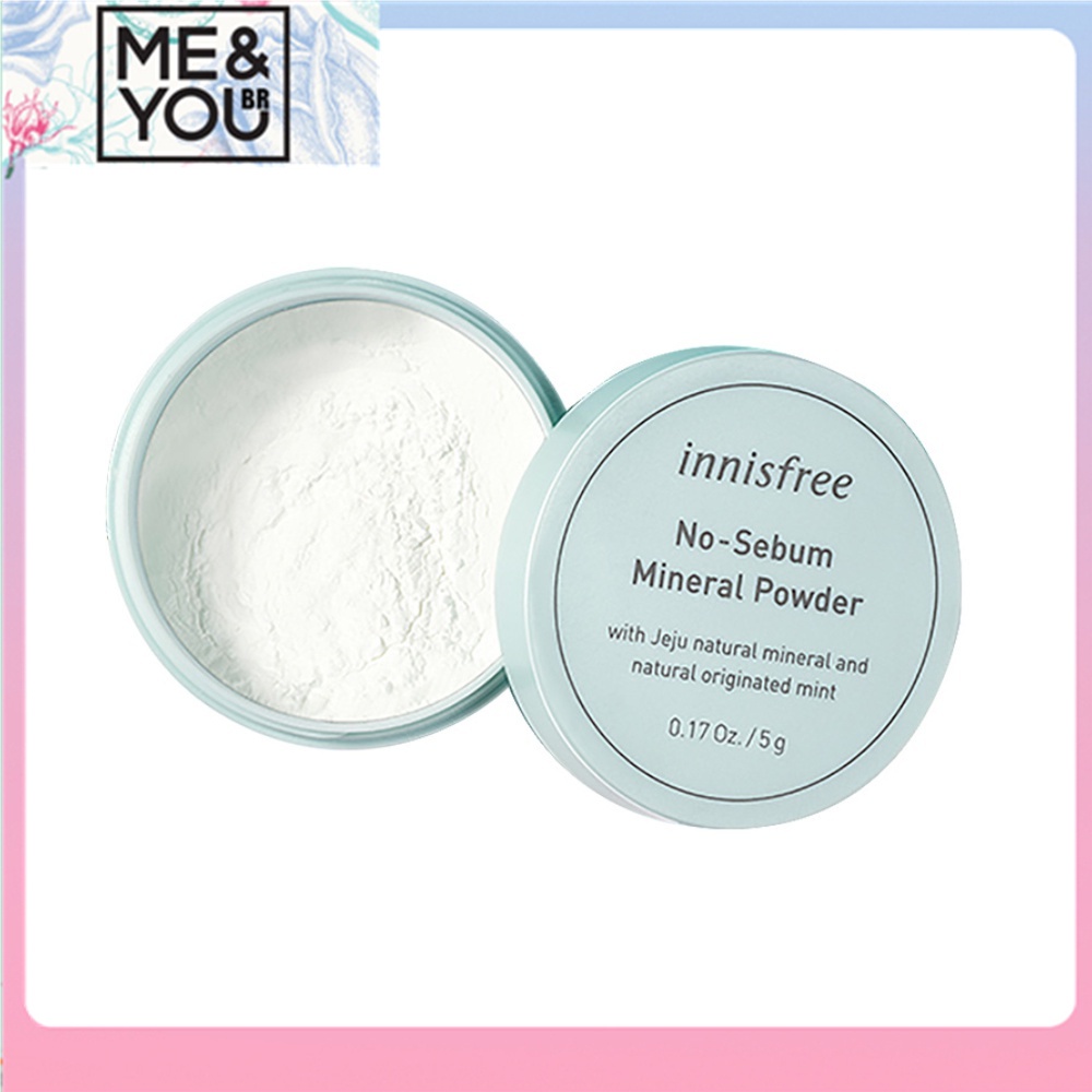 Innisfree No-Sebum Mineral Powder Sextavada De Pó Mineral 5g