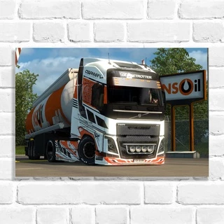 Quadro Decorativo Euro Truck
