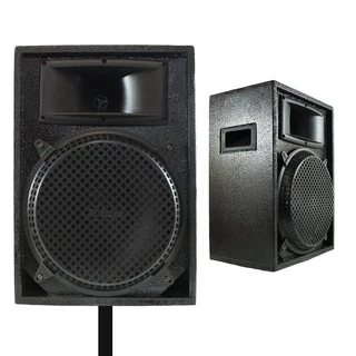 Kit 2 Caixas Acustica Som Music Way Top 12 1000w Rms Passiva