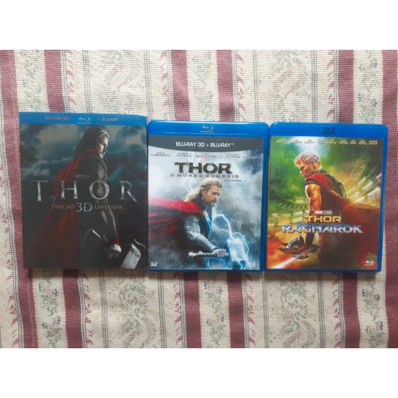 Coleção Blu-ray Thor | Shopee Brasil