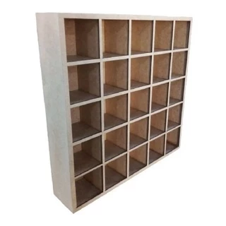 Organizador colméia 25 divisórias MDF cru fina