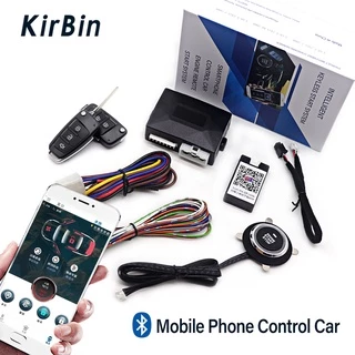 Universal Carro Alarme De Segurança De Proteção Começar Motor Auto Start Stop Sistema De Botão De Pressão Push One Button Ignição Do De Controle Remoto
