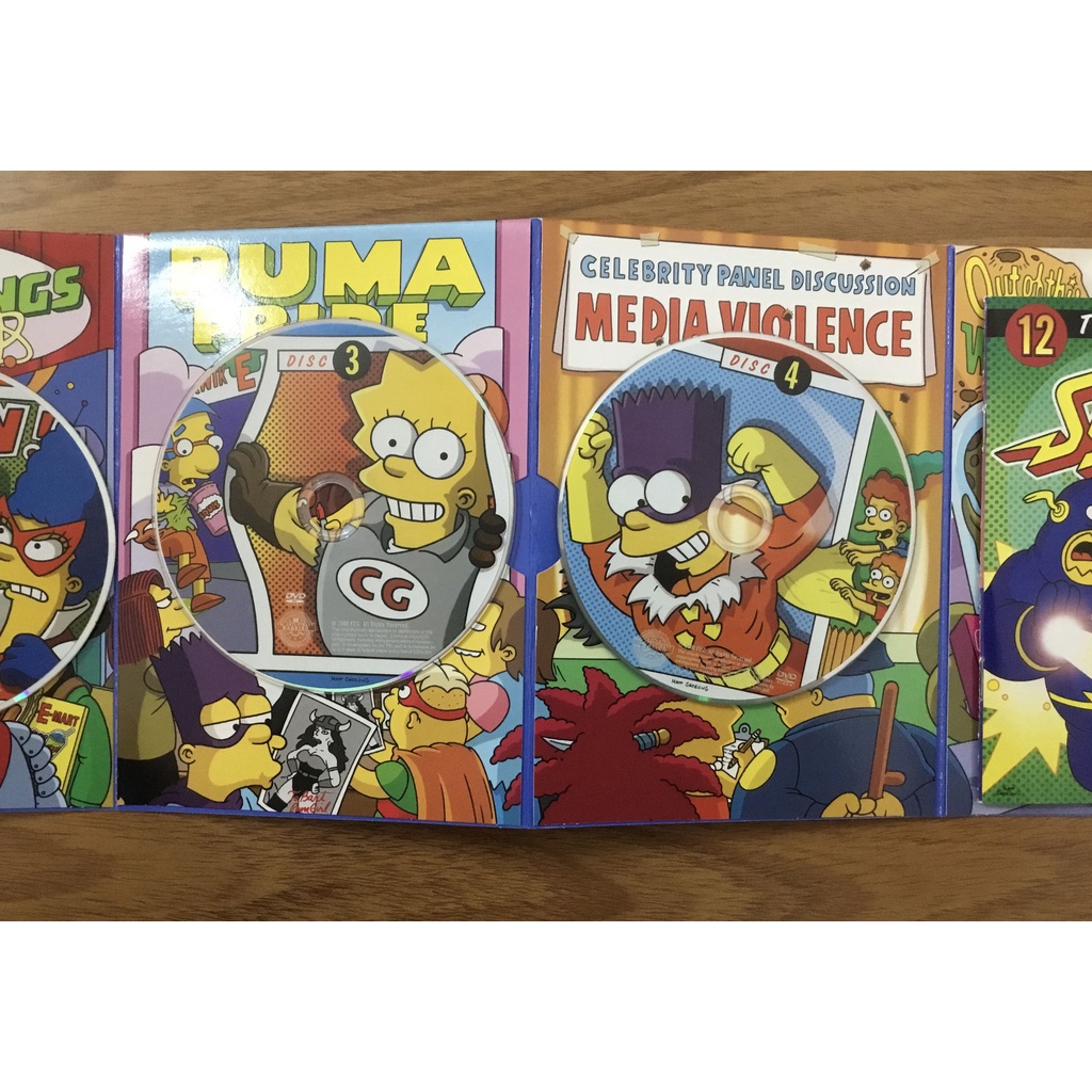 DVD 12ª Temporada Os Simpsons em Inglês | Shopee Brasil