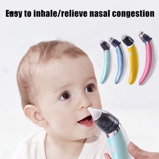 Infantil Elétrico Nasal Sucção Dispositivo De Limpeza Do Bebê Aspirador Silicone Macio Limpa Até Nariz Booger Sniffing