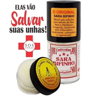 Abençoada Cerinha Hidratante Auxilia Na Manutenção Das Unhas E Cutículas + Sara Bifinho Top Beauty S O S Unhas - Envio Rápido