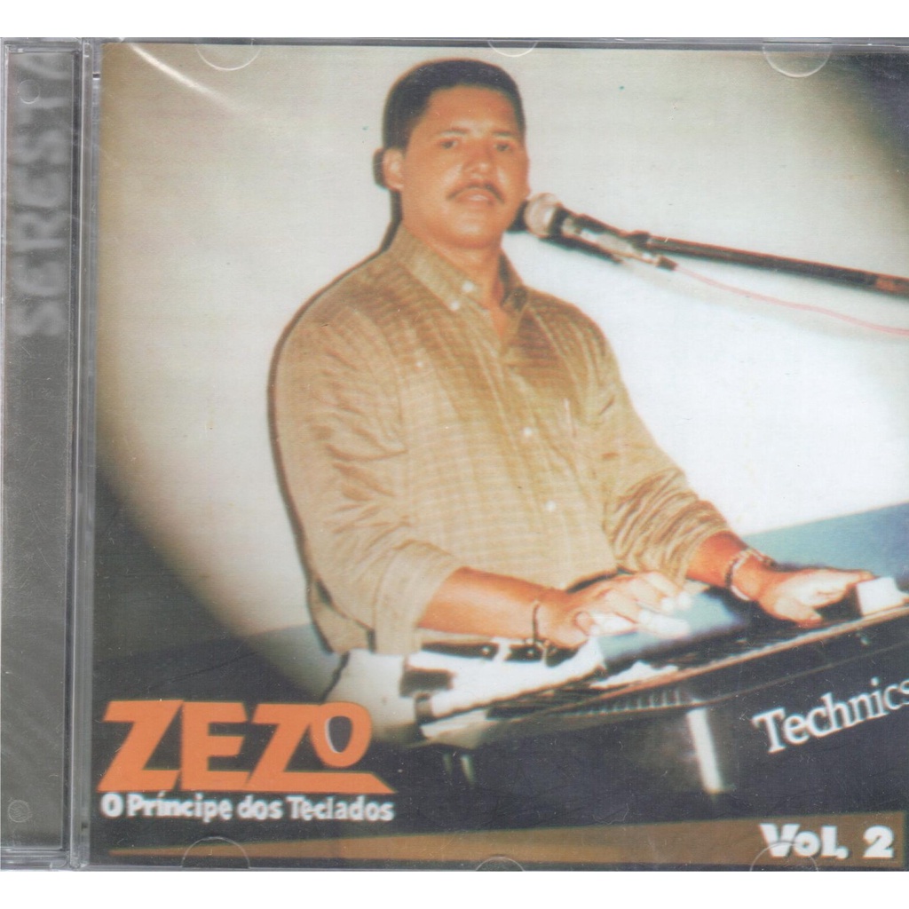 CD ZEZO O PRINCIPE DOS TECLADOS VOL.2 ORIGINAL E LACRADO | Shopee Brasil