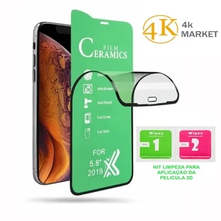 Película De Gel Hidrogel Cerâmica 3D Flexível iPhone 6/6s 7/8 PLUS 7/8 X/Xs Xr/11 X MAX 11 PRO 11 PRO MAX 12 12 PRO 12 PRO MAX 13 PRO