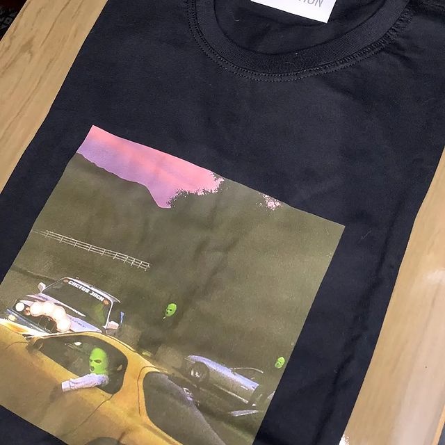 Camiseta Travis Scott Jackboys Preta Unissex