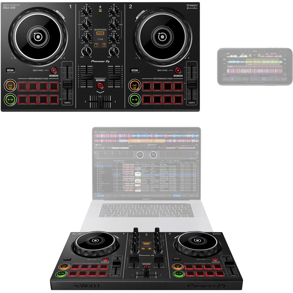 Controladora Ddj 200 Pioneer Original C/ Nf Garantia