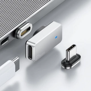 USB 3.1 PD 100 W Tipo C Adaptador Magnético Para Macbook Notebook Redmi Splitter Conversor De Carga Rápida Carregador De Dados 4 K HD Hub