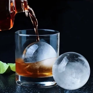 Forma Gelo Esfera Bola Silicone Grande Redonda Bar Whisky