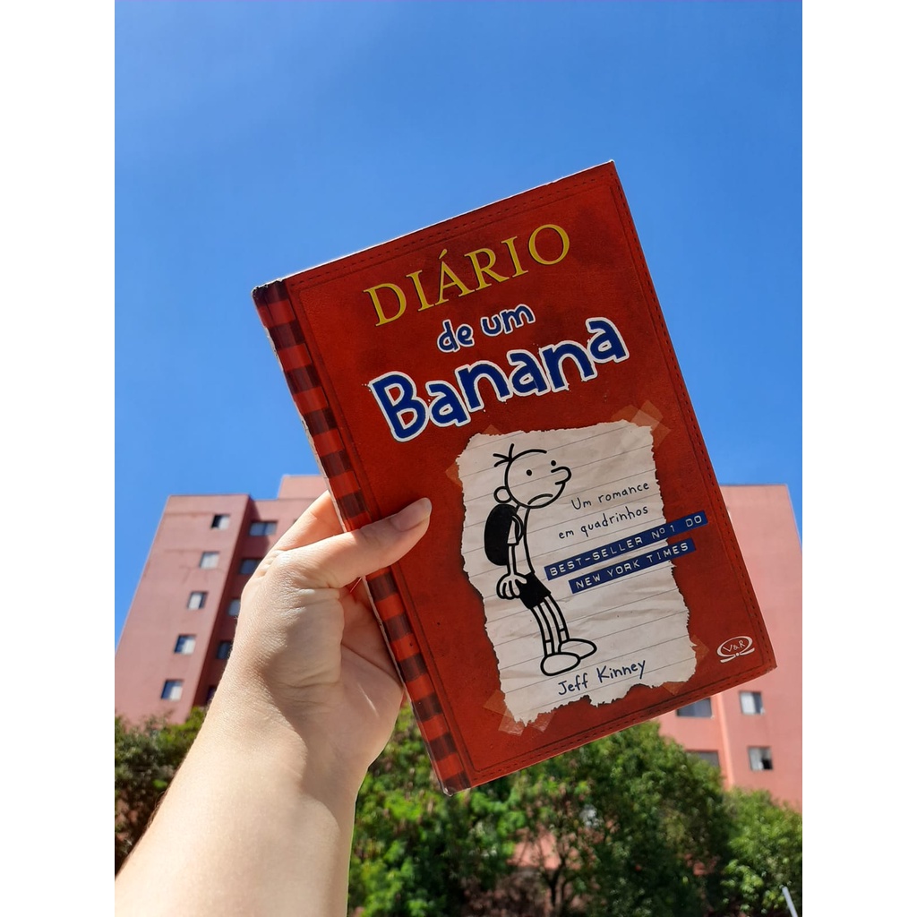 DIÁRIO DE UM BANANA 1 - leitura Completa - Um Romance em Quadrinhos 