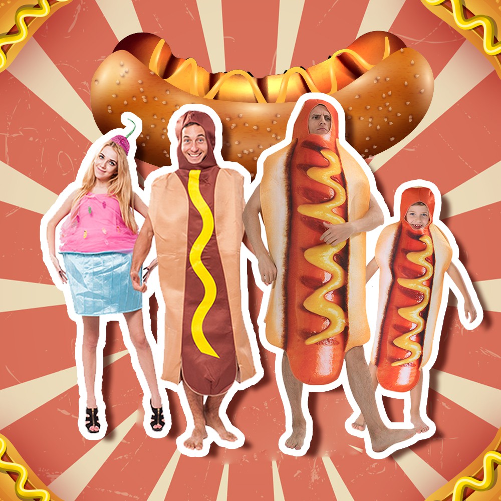 Hot dog fancy dress outfit best sale