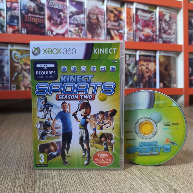 Jogo Kinect Sports Segunda Temporada Original - Xbox 360 - Sebo
