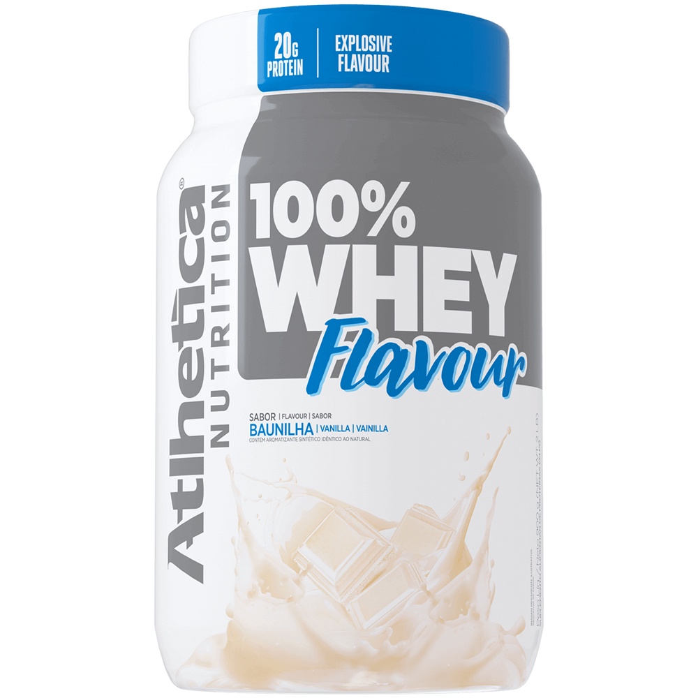 Whey Flavour Atlhetica Whey Protein Concentrado 900g 100% Whey Flavour