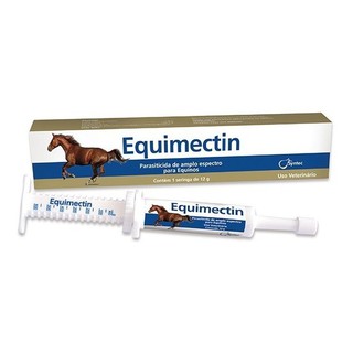 Pasta Para Cavalos Equimectin 12 Gr Combo C/ 12 Un