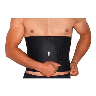 Faixa Cinta Abdominal Dupla Power Hot Belt + Redutor Elastic no Shoptime